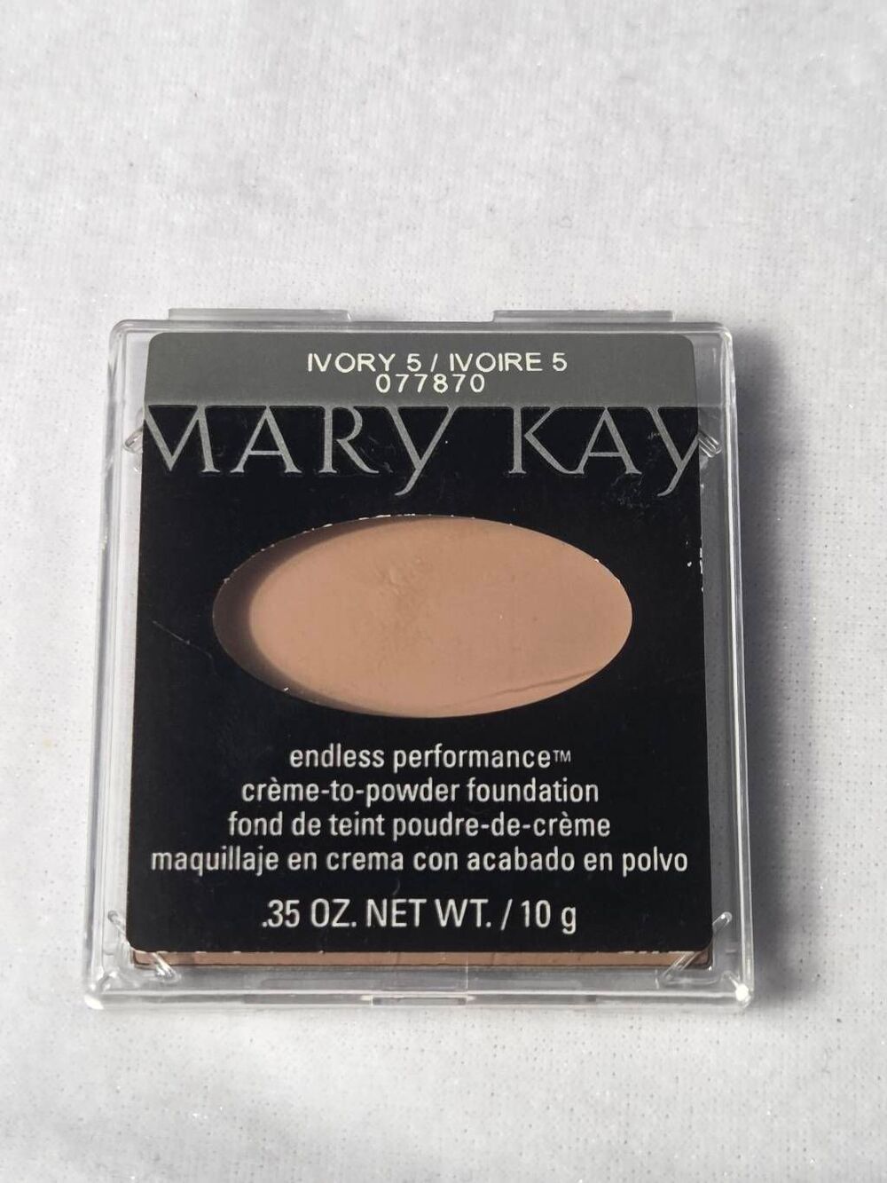 Mary Kay MK Endless Performance Creme-to-Powder Foundation Ivory 5 Discontinued
